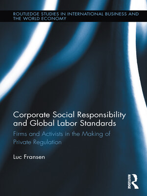 cover image of Corporate Social Responsibility and Global Labor Standards